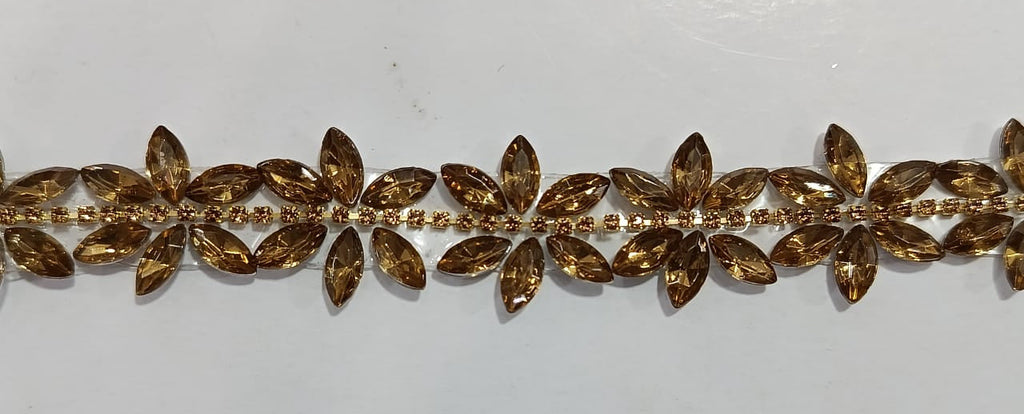 Fancy Stone Lace. Available in 3 colours. Lace is available as per yard.