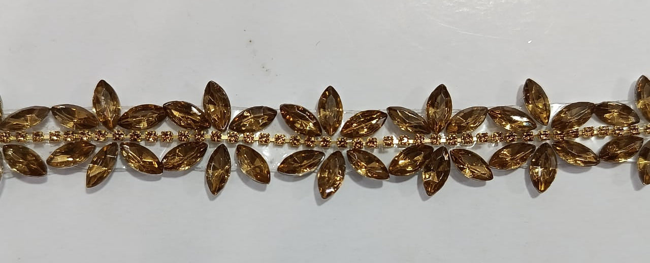 Fancy Stone Lace. Available in 3 colours. Lace is available as per yard.