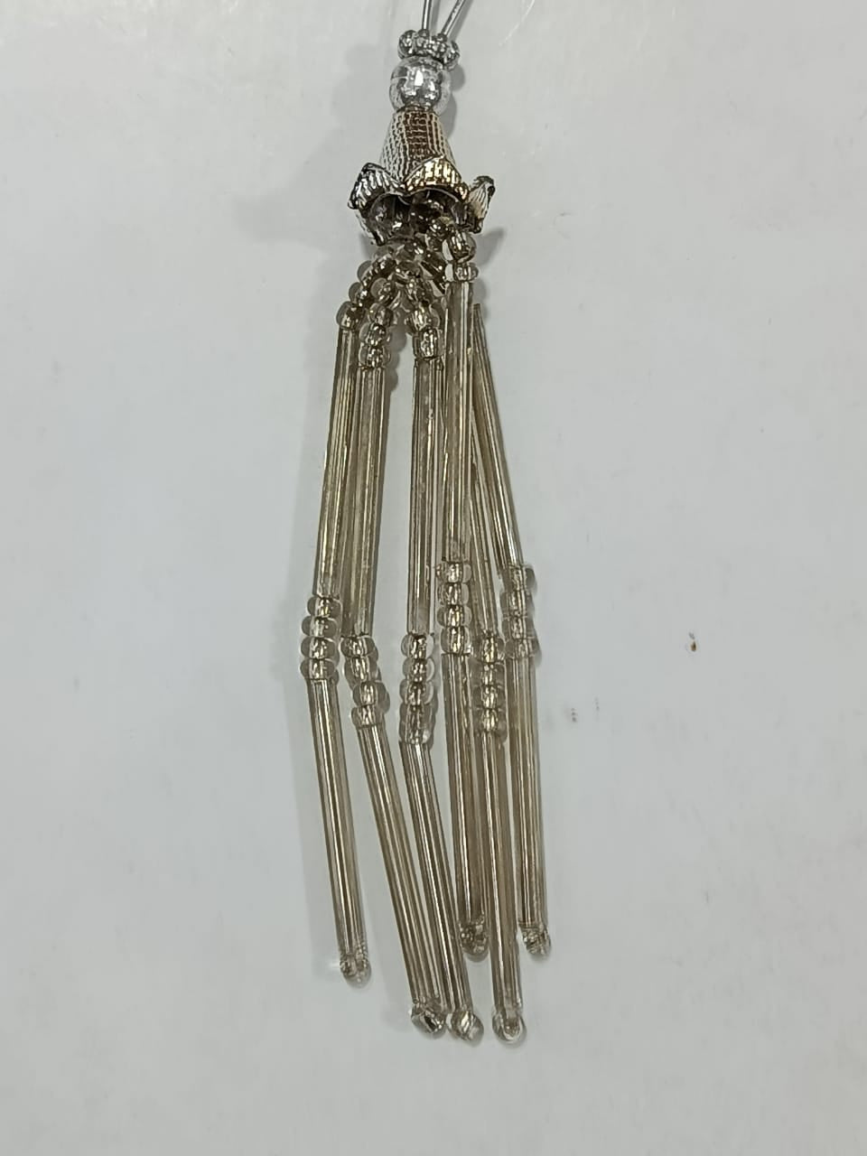 Elegant Golden Beaded Tassel. Available in 2 colours. Available as per piece.